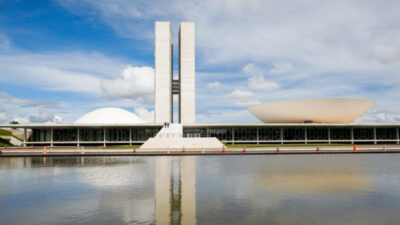 Fachda do Congresso Nacional, sede Poder Legislativo (Senado Federal e Câmara dos Deputados). | Sérgio Lima/Poder360 - 28.01.2024