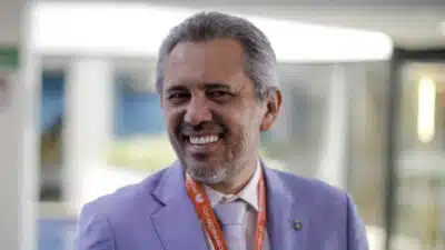 4º Simpósio TelCom - IDP, Tecnologia e Competição para o Futuro Digital
 -  Painel com o governador do Ceará, Elmano de Freitas, no IDP, em Brasília | Sérgio Lima/Poder360 - 13.ago.2024