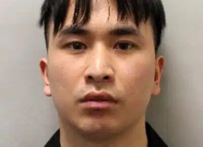 An undated handout photo released by Britain's Metropolitan Police in London on June 6, 2025 shows the custody image of Zhenhao Zou. A Chinese student who drugged and raped 10 women in the UK and China was jailed for life on June 19, 2024 with a minimum term of 22 years. Passing sentence, UK judge Rosina Cottage said that to the world Zhenhao Zou, 28 appeared 