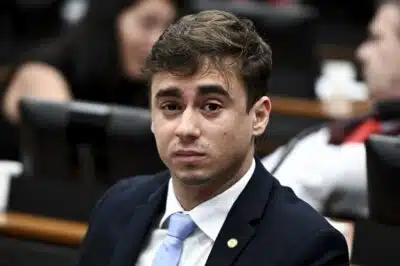 DF - CCJ/CÂMARA ANALISA PROCESSO CONTRA RAMAGEM - POLÍTICA - Foto, Nikolas Ferreira
Deputado Federal. Nesta quarta (7) a Comissão de Constituição e Justiça e de Cidadania (CCJ) analisa suspensão de processo do STF contra o Deputado Federal Alexandre Ramagem pela participação na trama golpista. 07/05/2025 - Foto: TON MOLINA/FOTOARENA/FOTOARENA/ESTADÃO CONTEÚDO