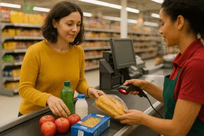 Faça um gesto no supermercado e ganhe R$ 200 extras Faça um gesto no supermercado e ganhe R$ 200 extras
