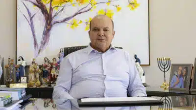 Ibaneis Rocha, governador do DF, recebeu o Poder360 no Palácio do Buriti para uma entrevista exclusiva que revelou suas ambições políticas. Além de discutir os desafios da gestão e os rumos do Distrito Federal, o governador confirmou suas intenções de concorrer ao Senado Federal nas eleições de 2026.| Sérgio Lima/Poder360 - 14.mar.2025