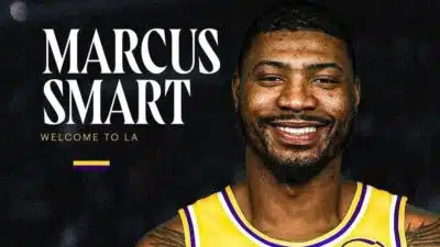 Lakers confirmam a chegada de Marcus Smart em contrato de duas temporadas