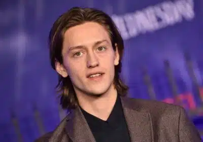 Canadian actor Percy Hynes White attends the world premiere of Netflix's 