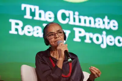 “É necessário implementar agora as metas climáticas que já foram estabelecidas”, afirma Marina Silva “É necessário implementar agora as metas climáticas que já foram estabelecidas”, afirma Marina Silva