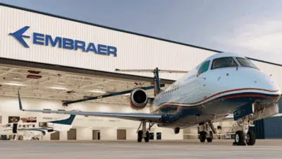 Embraer decide não realizar cortes de pessoal e procura discutir a adoção de uma taxa zero nos EUA