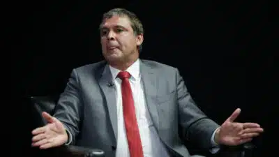 Ministro da Fazenda  Fernando Haddad recebe o ministro da Economia da Argentina, Sergio Massa, no ministério da Fazenda. Massa terá encontro com o presidente Luiz Inacio Lula da Silva. Lima/Poder360 28.ago.2023