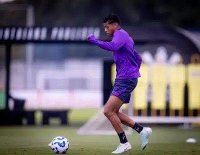 treino do Corinthians