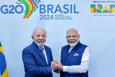 Sob os tarifários de Trump, Lula e o Primeiro-Ministro da Índia discutem comércio e uma possível visita em 2026