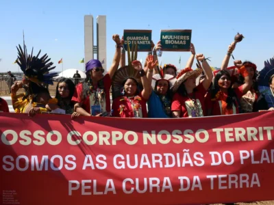 As lideranças da Marcha das Mulheres Indígenas defendem que elas próprias devem se manifestar sobre as políticas públicas
