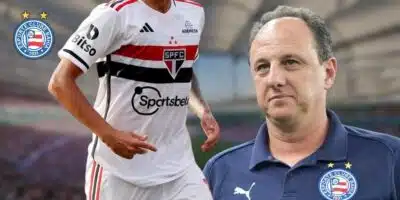 Rogério Ceni negocia SAF do Bahia para contratar jogador do São Paulo Rogério Ceni negocia SAF do Bahia para contratar jogador do São Paulo
