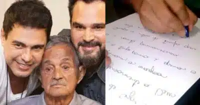 Francisco José de Camargo, pai de Zezé e Luciano, se manifesta em carta psicografada