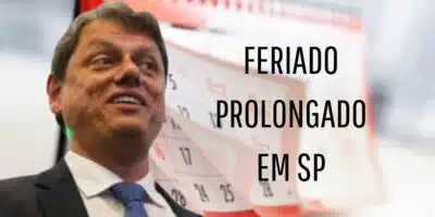 Tarcísio confirma: Feriado prolongado na sexta (24) beneficia trabalhadores em SP Tarcísio confirma: Feriado prolongado na sexta (24) beneficia trabalhadores em SP
