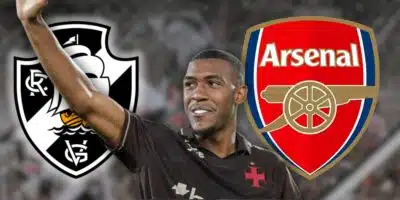 Arsenal prepara oferta milionária por Rayan, destaque do Vasco da Gama Arsenal prepara oferta milionária por Rayan, destaque do Vasco da Gama