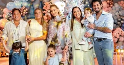 Vídeo: Leonardo vira “cara” para Virginia em climão na festa de Maria Flor Vídeo: Leonardo vira “cara” para Virginia em climão na festa de Maria Flor