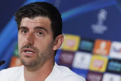 Courtois defende Vini Jr. e critica injustiças: ‘Ele é perseguido na Espanha’ Courtois defende Vini Jr. e critica injustiças: ‘Ele é perseguido na Espanha’