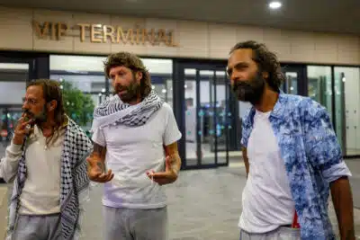 Ativistas da flotilha detidos por Israel: “Fomos tratados como animais” Ativistas da flotilha detidos por Israel: “Fomos tratados como animais”