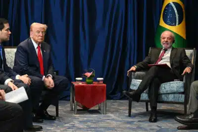 Lula e Trump se encontram: PT pede cautela em comemorações Lula e Trump se encontram: PT pede cautela em comemorações