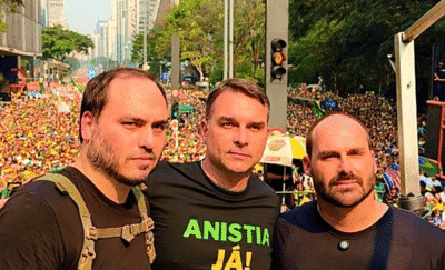Carlos Bolsonaro acusa falta de apoio à anistia a Jair Bolsonaro