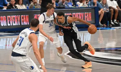 Wembanyama brilha na estreia de Flagg, marca 40 pontos e Spurs derrotam Mavericks na NBA Wembanyama brilha na estreia de Flagg, marca 40 pontos e Spurs derrotam Mavericks na NBA