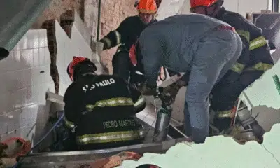 Bela Vista: Desabamento em restaurante causa morte e feridos Bela Vista: Desabamento em restaurante causa morte e feridos