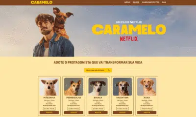 Rafael Vitti comemora vira-latas em campanha da Netflix por causa de ‘Caramelo’ Rafael Vitti comemora vira-latas em campanha da Netflix por causa de ‘Caramelo’