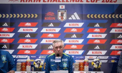Ancelotti planeja definir elenco da Copa em março e elogia Neymar: ‘Joga em qualquer equipe’ Ancelotti planeja definir elenco da Copa em março e elogia Neymar: ‘Joga em qualquer equipe’