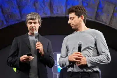 Sundar Pichai e Larry Page ganham US$ 50 bilhões sem mudança de cargo