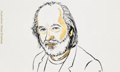 László Krasznahorkai recebe Prêmio Nobel de Literatura László Krasznahorkai recebe Prêmio Nobel de Literatura