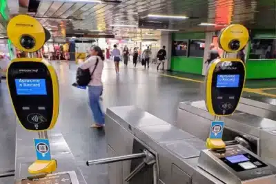 Metrô do Rio usa biometria facial para combater fraudes na Central do Brasil Metrô do Rio usa biometria facial para combater fraudes na Central do Brasil