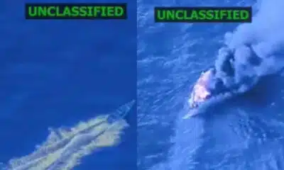 EUA lançam ataque a embarcação suspeita de tráfico de drogas no Caribe