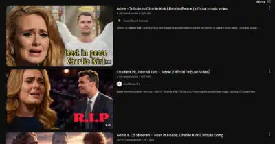 IA produz música em homenagem a Charlie Kirk com voz de Adele e gera polêmica sobre direitos autorais IA produz música em homenagem a Charlie Kirk com voz de Adele e gera polêmica sobre direitos autorais