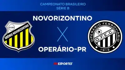 Novorizontino x Operário-PR: assista à transmissão ao vivo da Jovem Pan da 32ª rodada da Série B