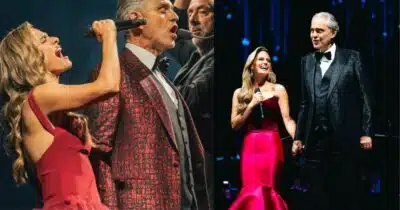 Pia Toscano e Andrea Bocelli Encantam Público com Show Inesquecível no Brasil!