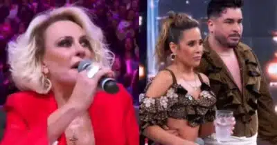 Ana Maria Braga se emociona ao ver performance de Wanessa Camargo no Domingão