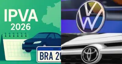 IPVA 2026: Modelos Toyota, Volkswagen e Ford Isentos de Imposto!