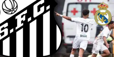 Robinho Jr. em foco: Real Madrid sondando revelação do Santos para 2026