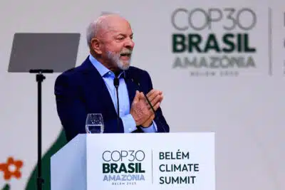 Lula critica guerra na Ucrânia e urgência na transição energética global