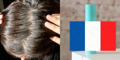 Magic Retouch: Spray Francês Desempenha Milagre na Cobertura de Cabelos Brancos