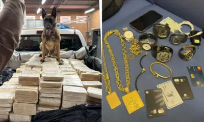 Polícia Federal apreende 613kg de cocaína em operação em Balneário Camboriú, SC!