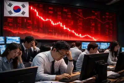 Coreia Sul Paralisa Bolsa: Tensão no Irã Desestabiliza Mercado Asiático