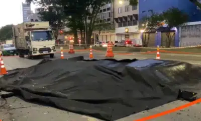 Explosão Devasta Rua da Consolação em SP: Cratera Gigante e Trânsito Caótico!