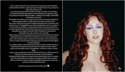 Jorginho explica o mal-entendido com segurança no Lollapalooza e Chappell Roan