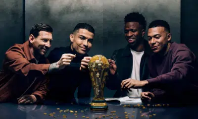 Messi, Ronaldo, Mbappé e Vini Jr. em LEGO: Coleções Icônicas Chegam ao Mercado!