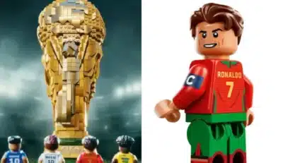 Lego lança coleção épica com Messi, Ronaldo e Mbappé para a Copa 2026!